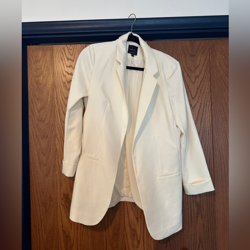 Women's White Blazer